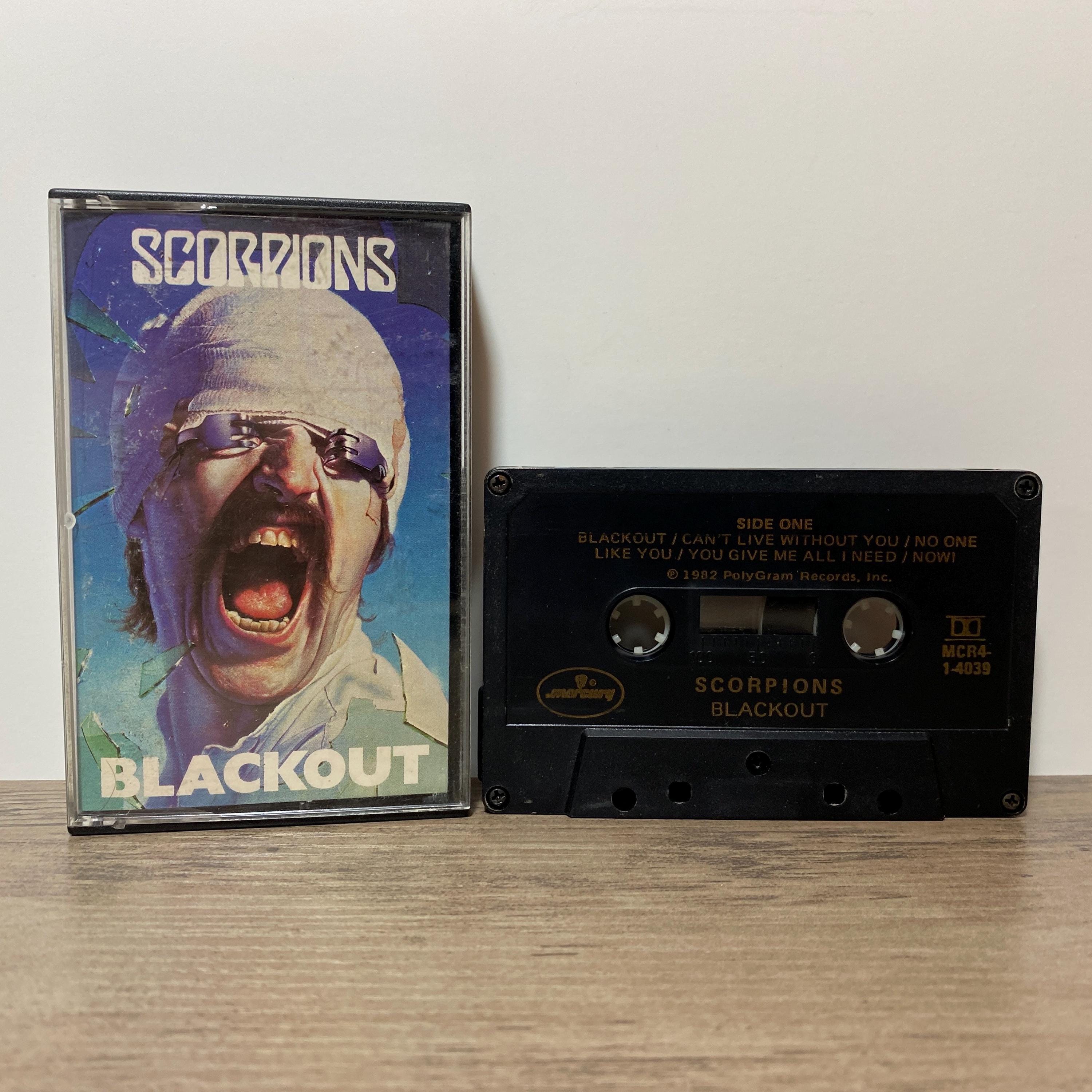 Scorpions Blackout Cassette Tape: 1982 Hard Rock Album - Etsy