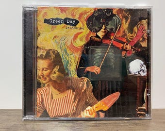 Green Day Insomniac CD 1995 Alternative Rock Music Album - Etsy