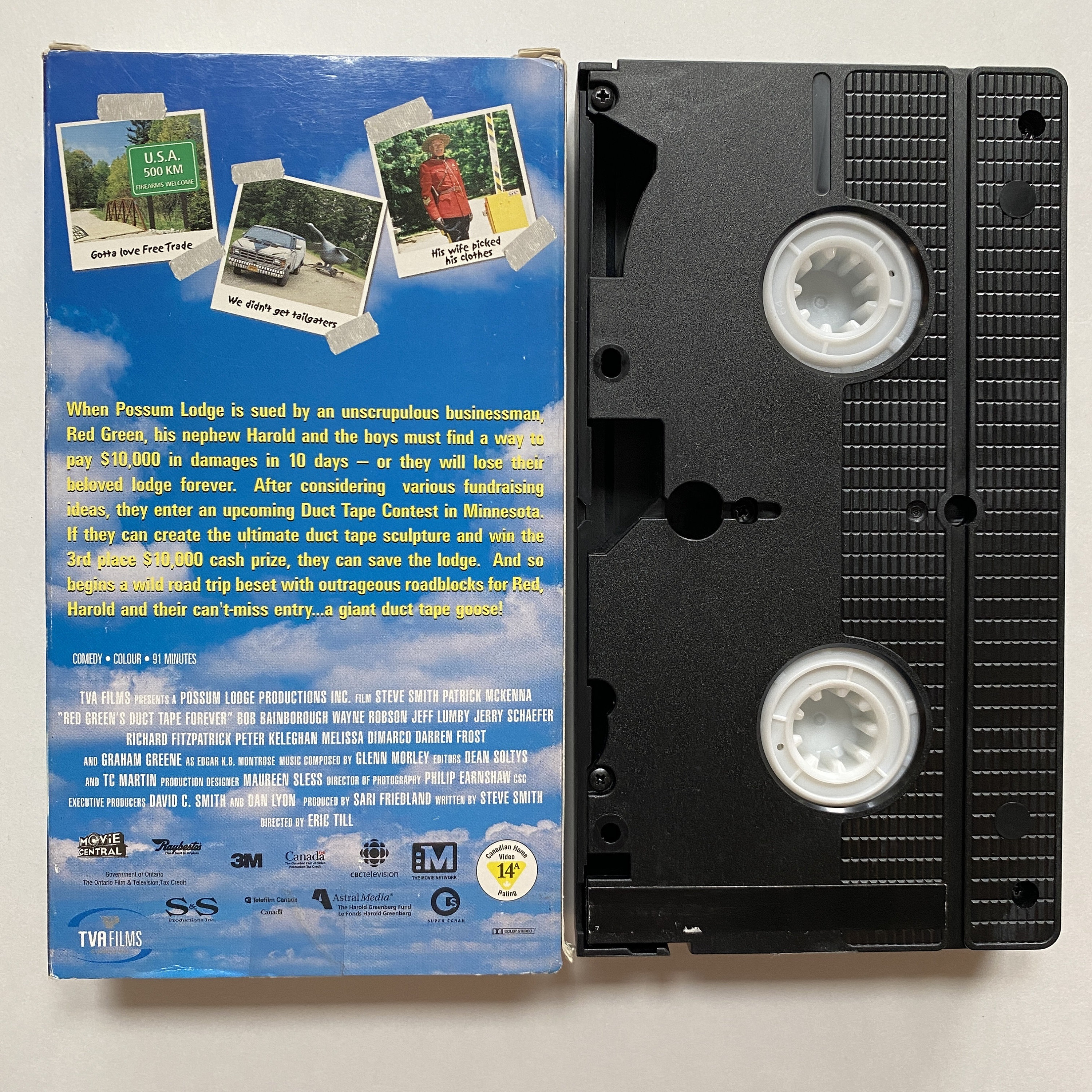 Red Green's Duct Tape Forever the Movie VHS Movie Film 2002