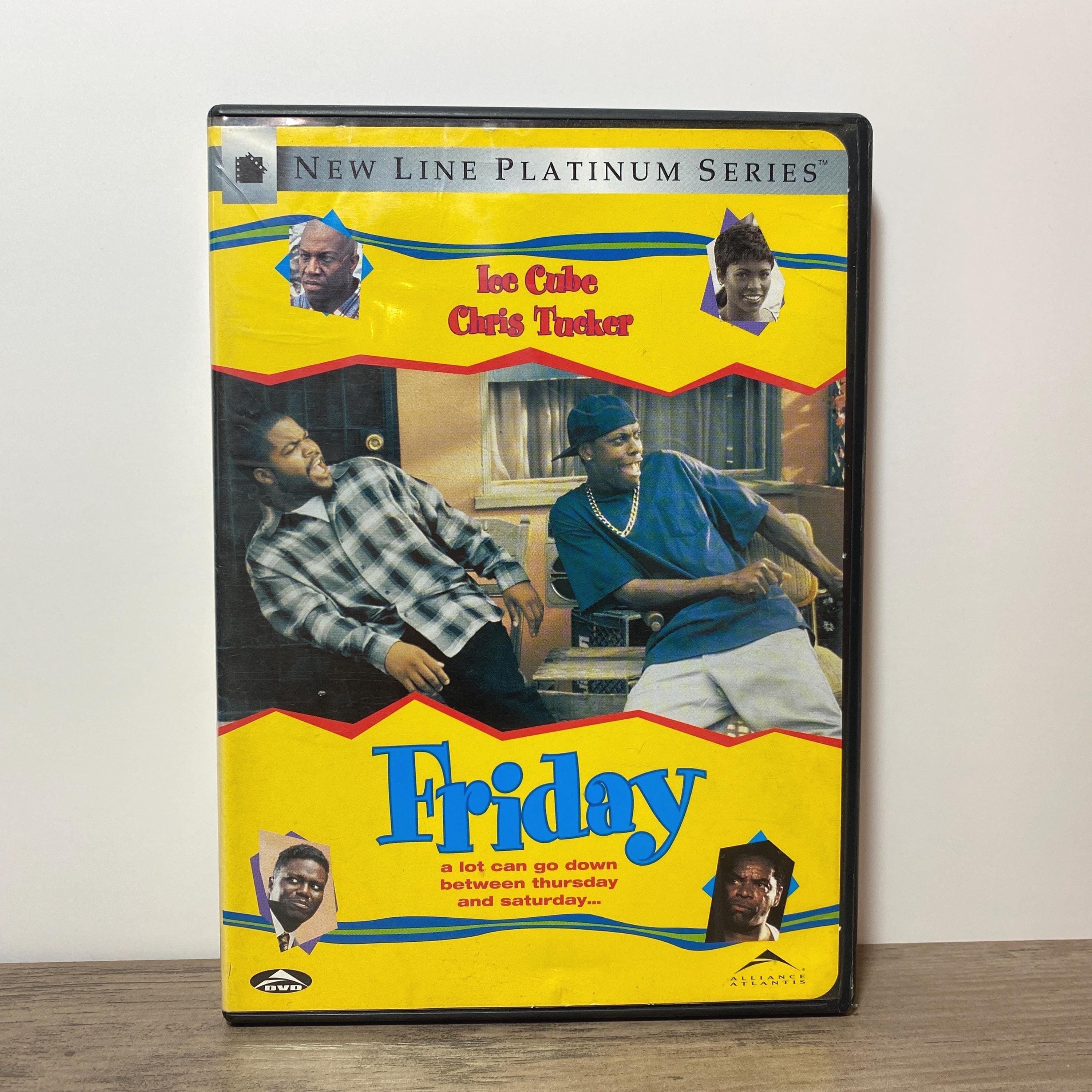 Friday DVD 1995 Ice Cube Chris Tucker Comedy Film - Etsy