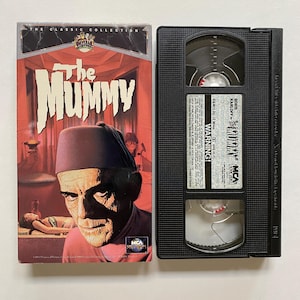 The Mummy VHS Video Black and White Classic 1932 Film Re-release - Etsy