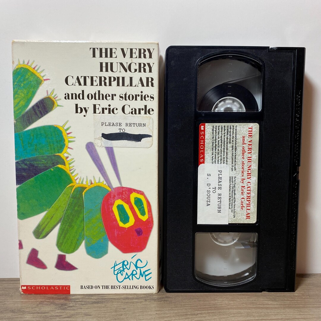 The Very Hungry Caterpillar and Other Stories by Eric Carle VHS Video ...