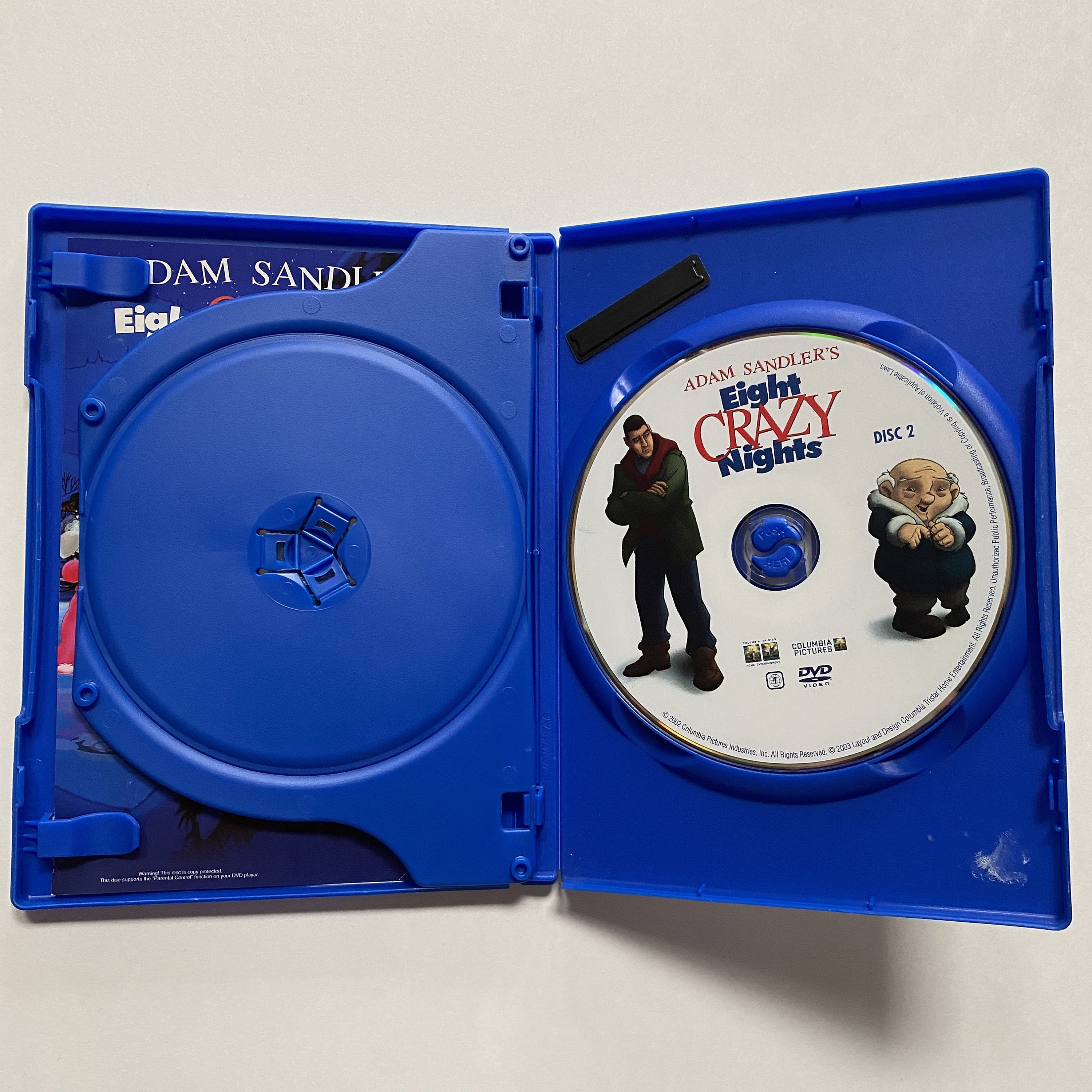 Eight Crazy Nights 2003 DVD Animated Family Holiday Film Adam