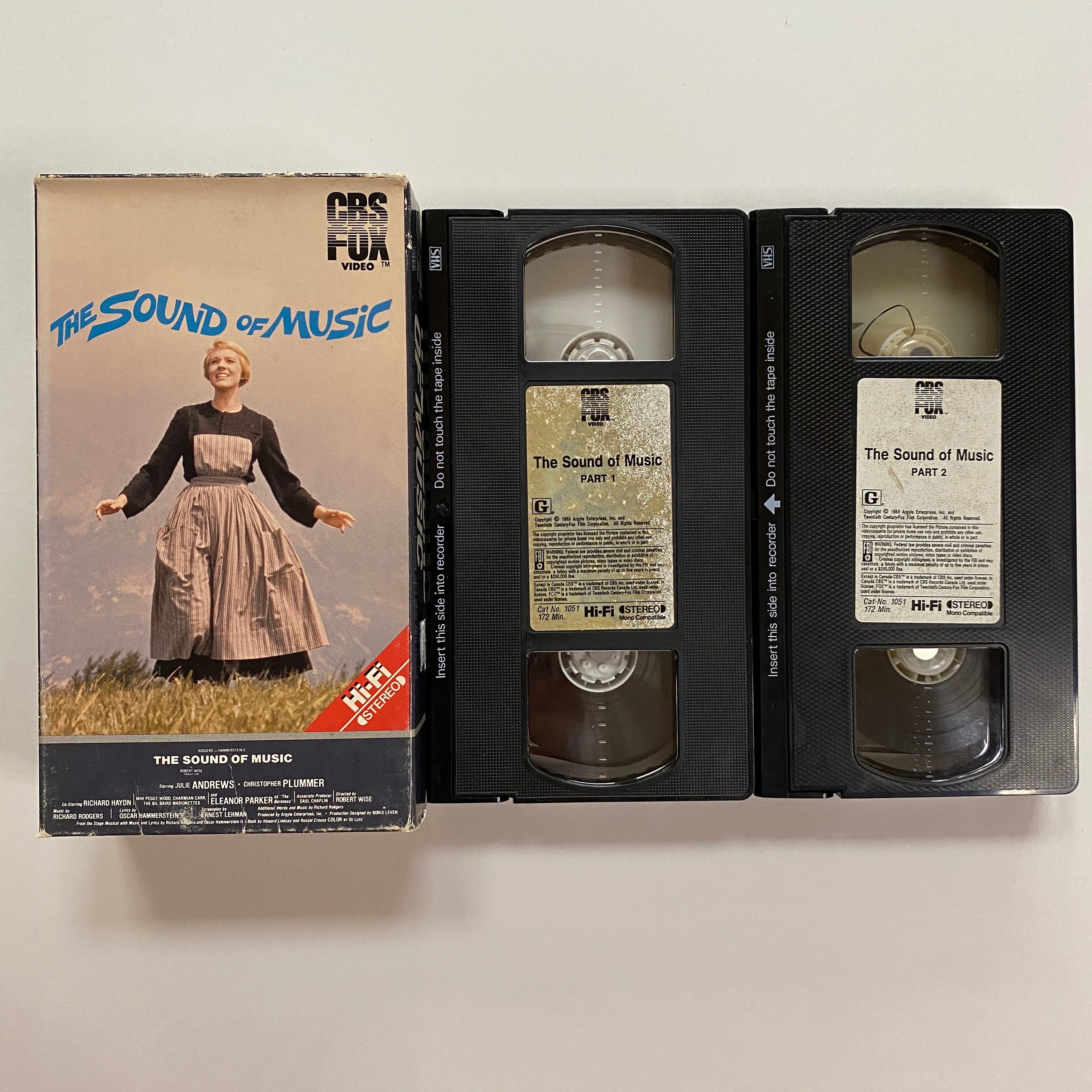 The Sound of Music VHS Video 1965 Musical Movie Film - Etsy
