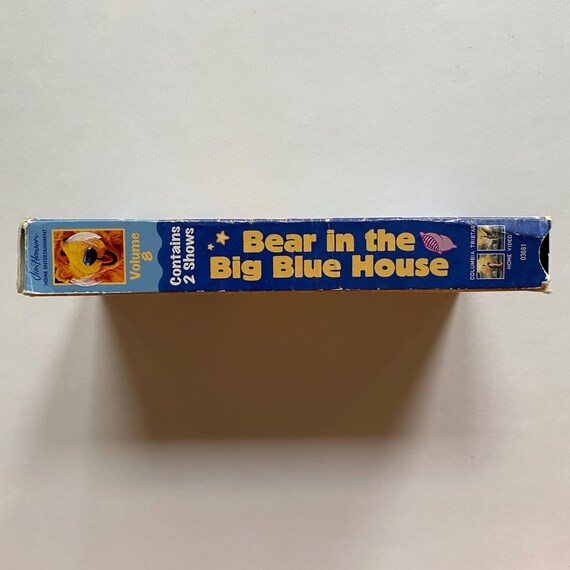 Bear in the Big Blue House VHS Bedtime Plus Night Kids TV