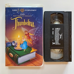 Thumbelina VHS 1994 Don Bluth Animated Family Childrens Film Movie