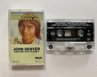 John Denver Greatest Hits Volume 2 Cassette Tape 1982