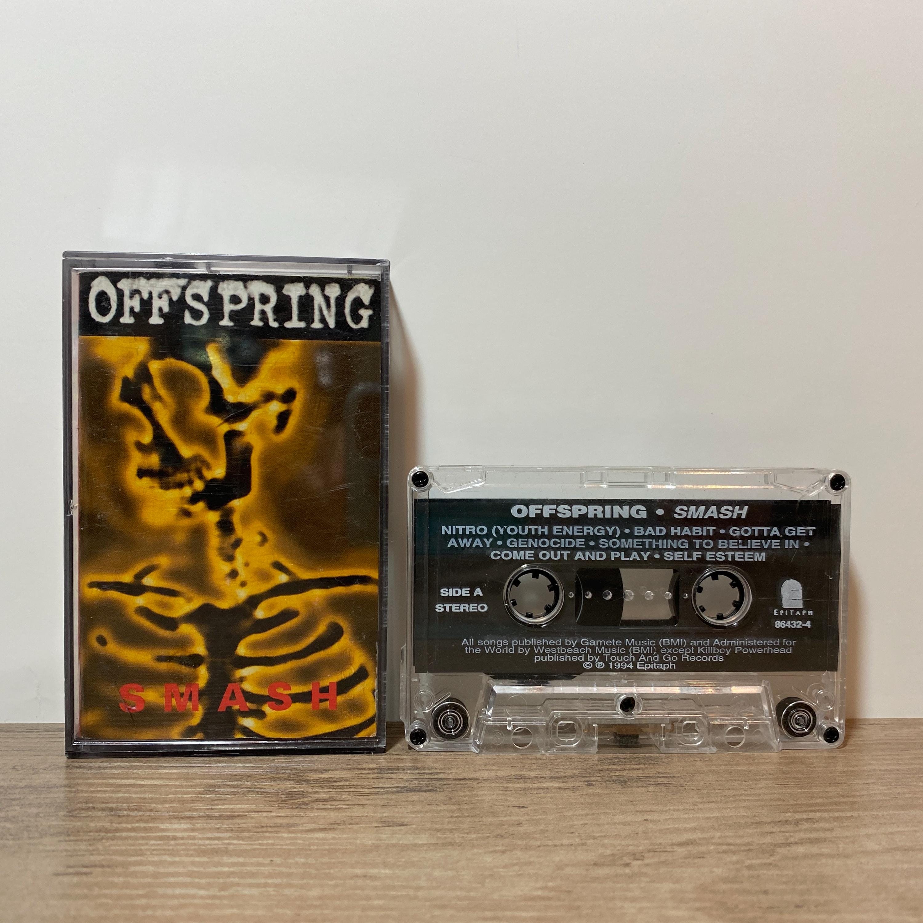 Offspring Smash Cassette Tape 1994 Punk Alt Rock Music Album - Etsy display picture 1