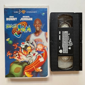1996 Space Jam VHS Animated Classic Family Childrens Film Movie