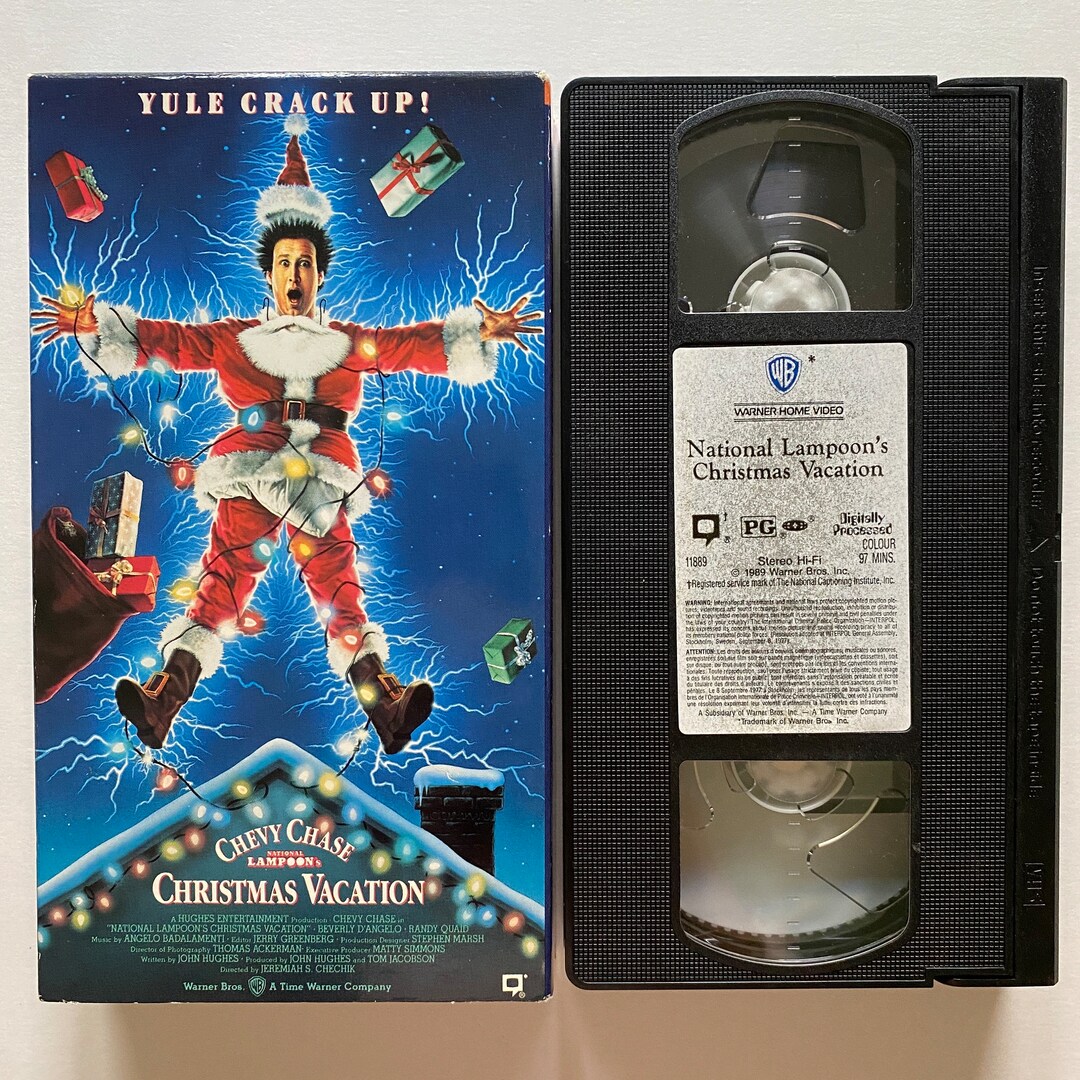 National Lampoons Christmas Vacation VHS Video 1989 Comedy Etsy