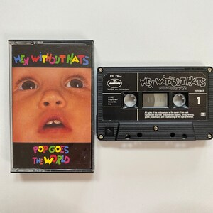 Men Without Hats Pop Goes the World Cassette Tape 1987 New Wave Music Album