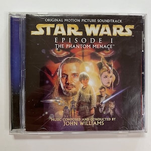 Star Wars Episode 1 The Phantom Menace CD 1999 Movie Soundtrack