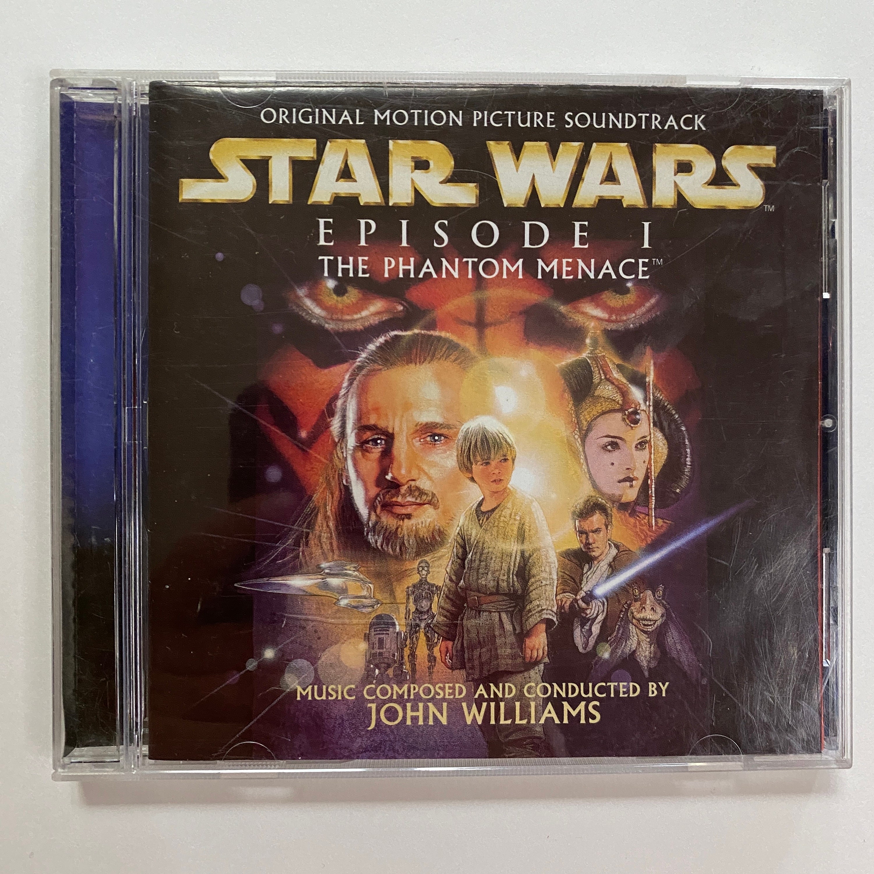 Star Wars Episode 1 the Phantom Menace CD 1999 Movie Soundtrack - Etsy