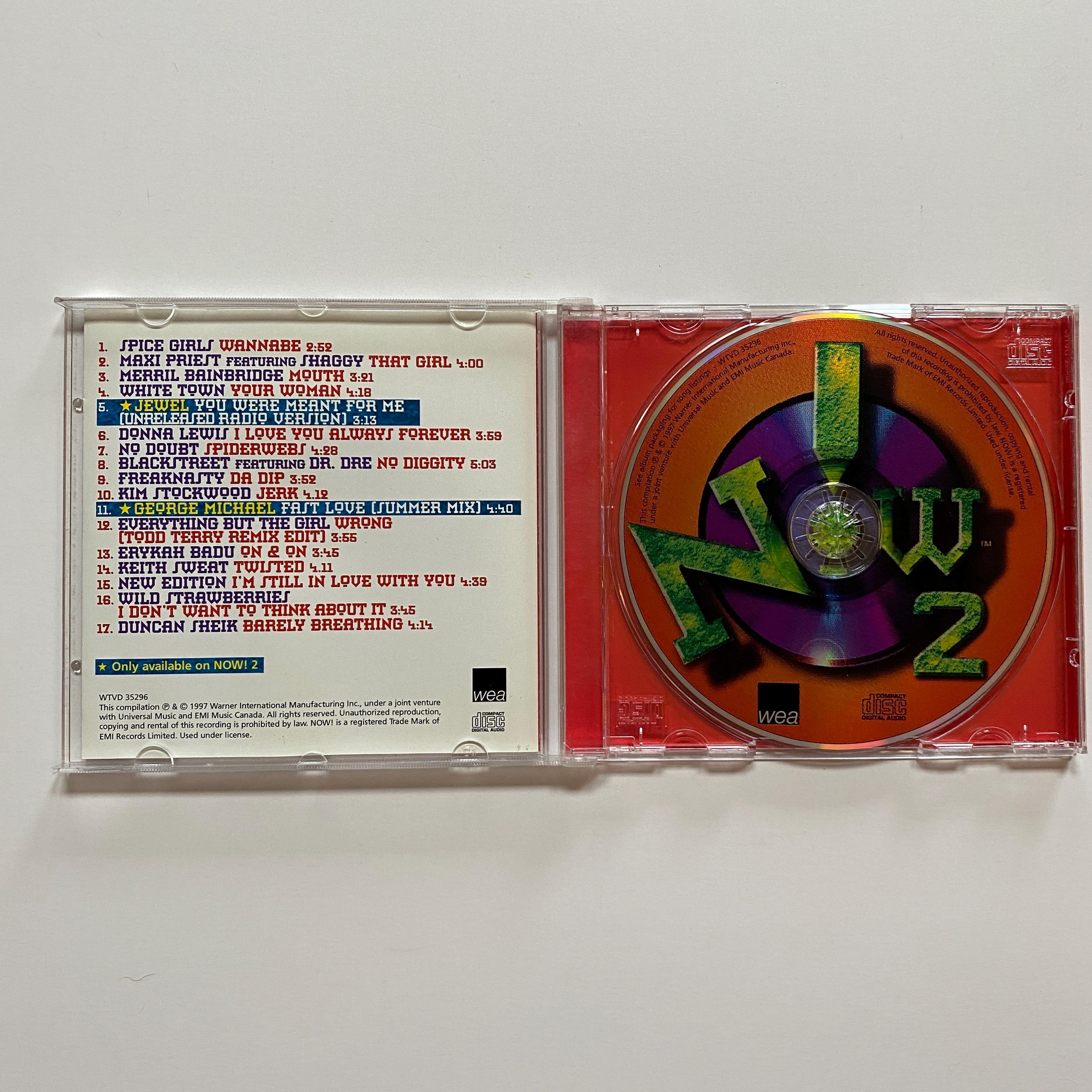 Now 2 CD 1997 Popular Music Compilation Album - Etsy Canada