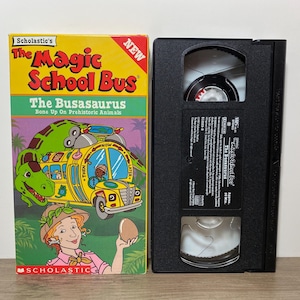 The Magic School Bus The Busasaurus VHS Video 1997 Kids Comedy TV Series