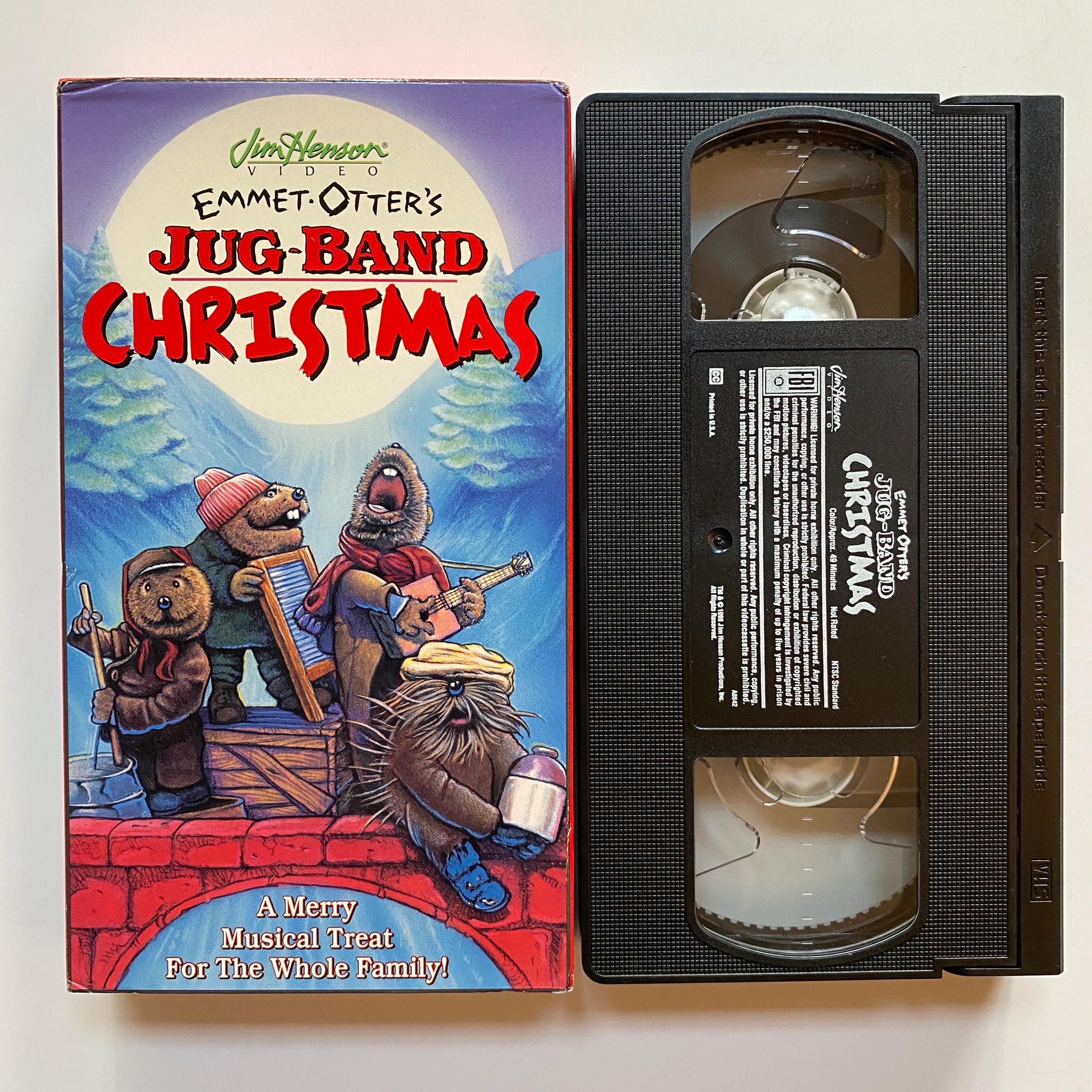 Emmit Otters Jug Band Christmas VHS Jim Henson Muppet Movie 1977