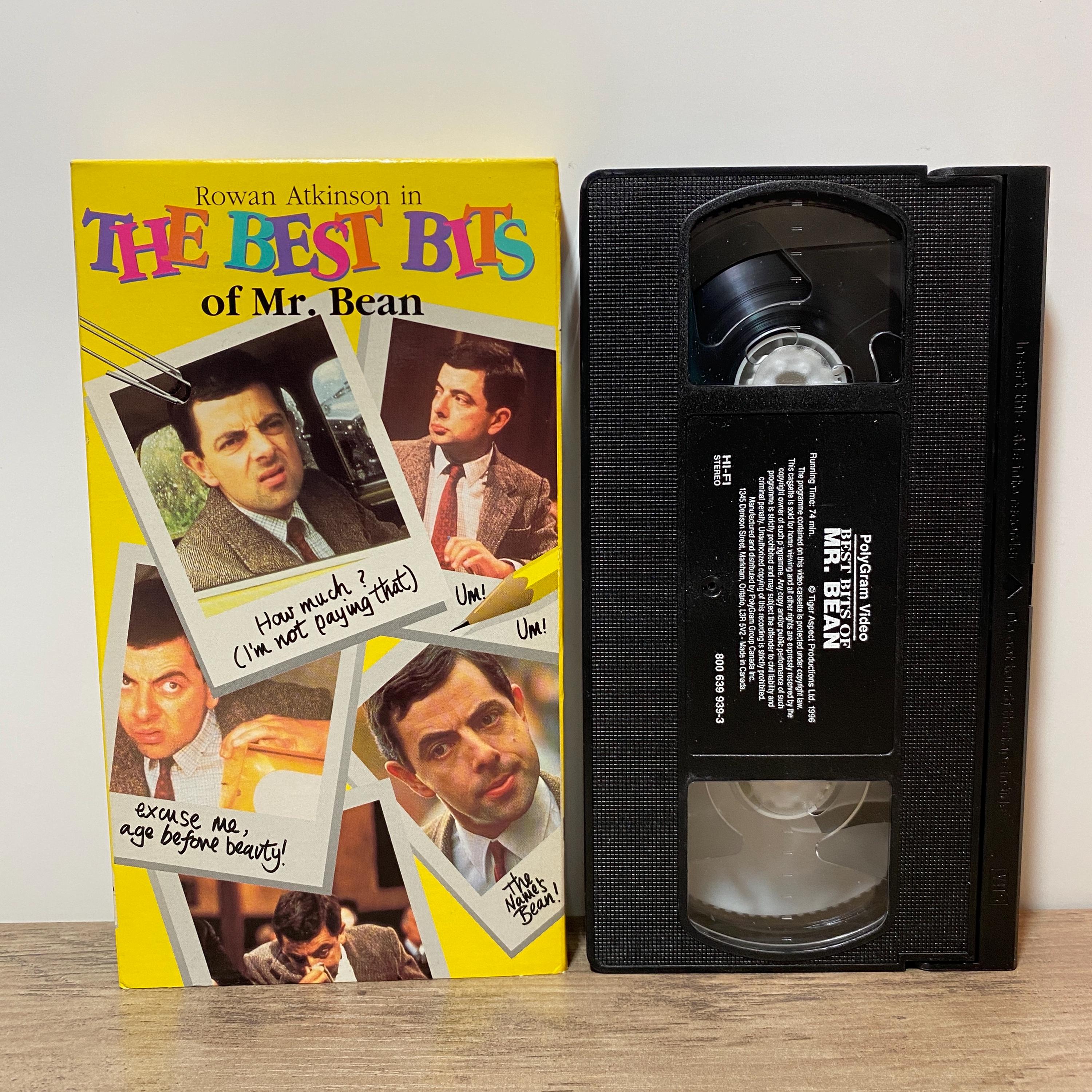 The Best Bits of Mr. Bean VHS Video 1996 Rowan Atkinson Comedy