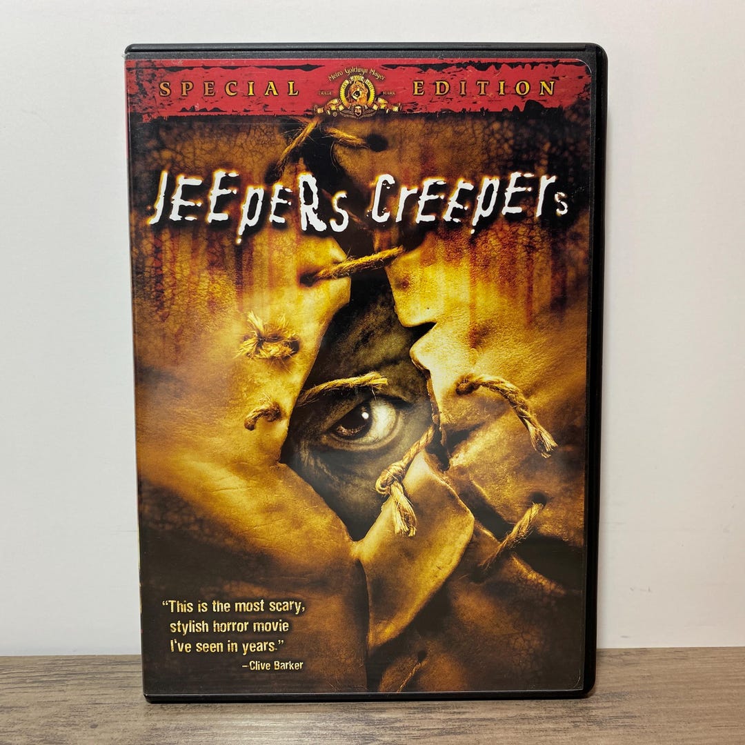 Jeepers Creepers DVD 2001 Horror Thriller Movie - Etsy