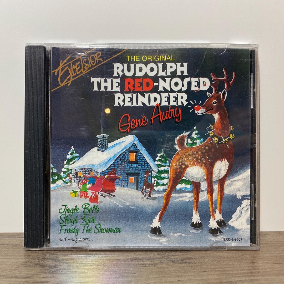 Rudolph the Red Nosed Reindeer by Gene Autry Christmas CD Music Album ...