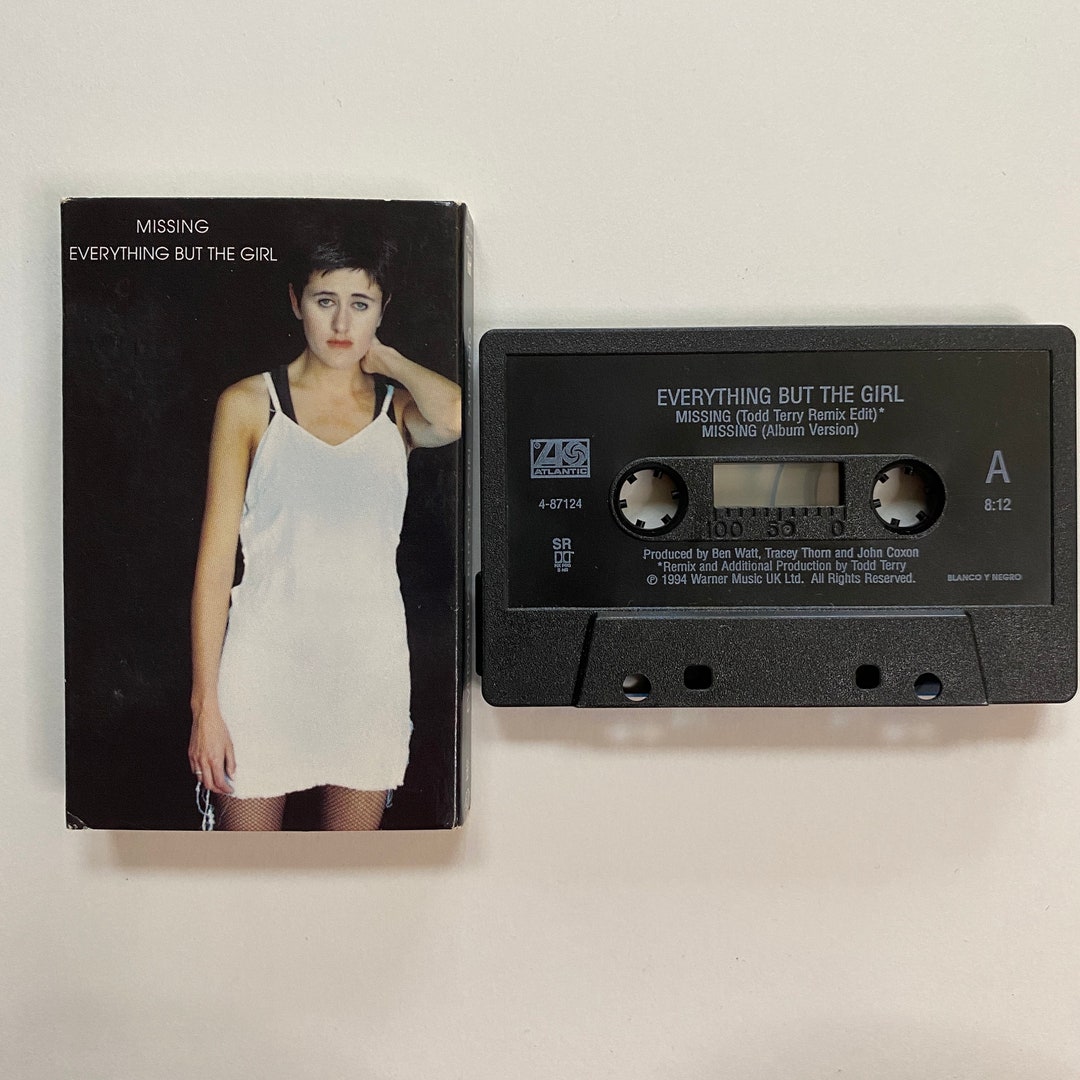 Everything but the Girl Missing SINGLE Cassette Tape Electronic
