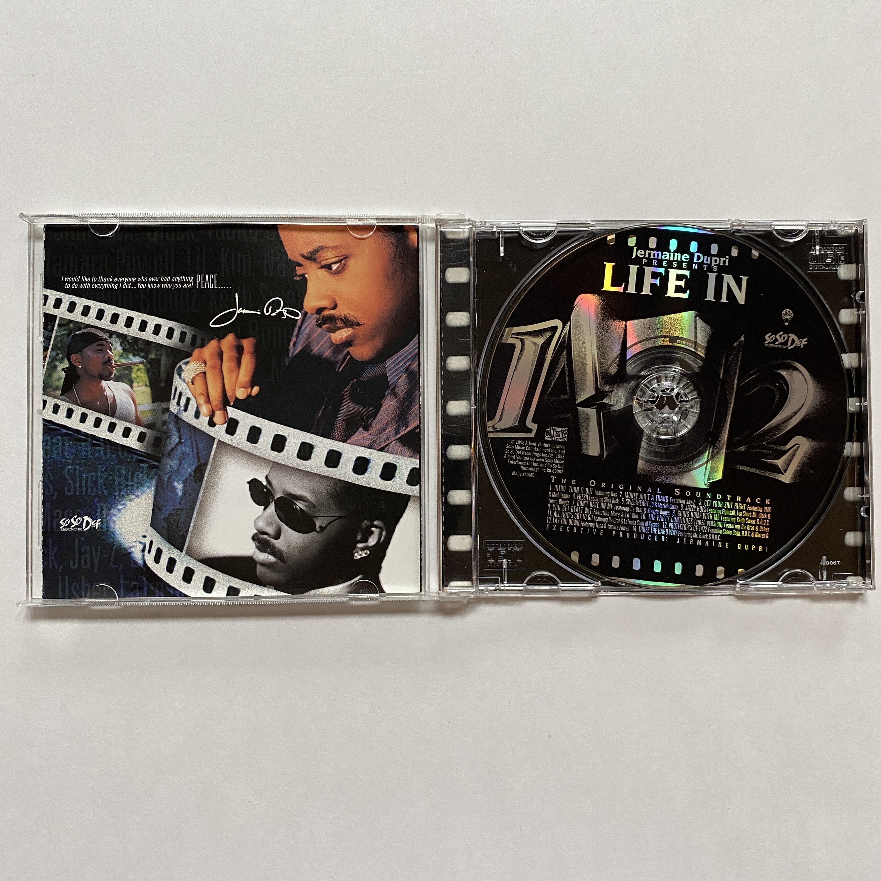 Jermaine Dupri Presents Life in 1472 Original Soundtrack CD Music