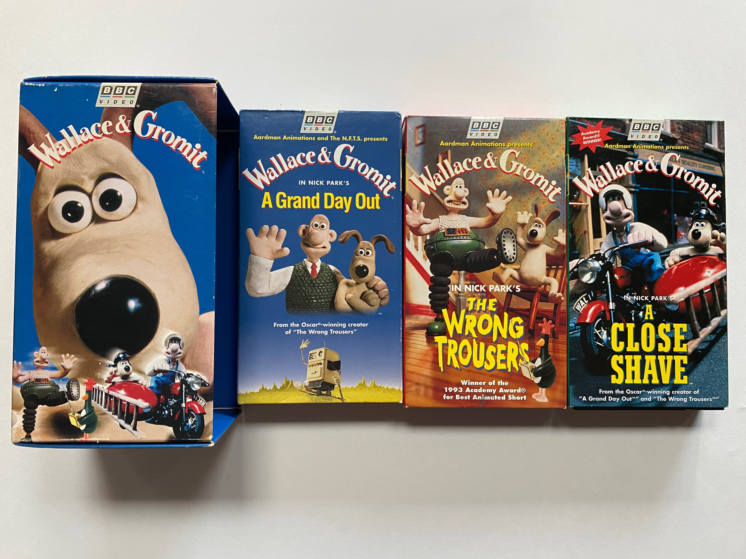 The Incredible Adventures Of Wallace And Gromit Vhs Wallace And Gromit Vhs Tapes at Amy Joel blog