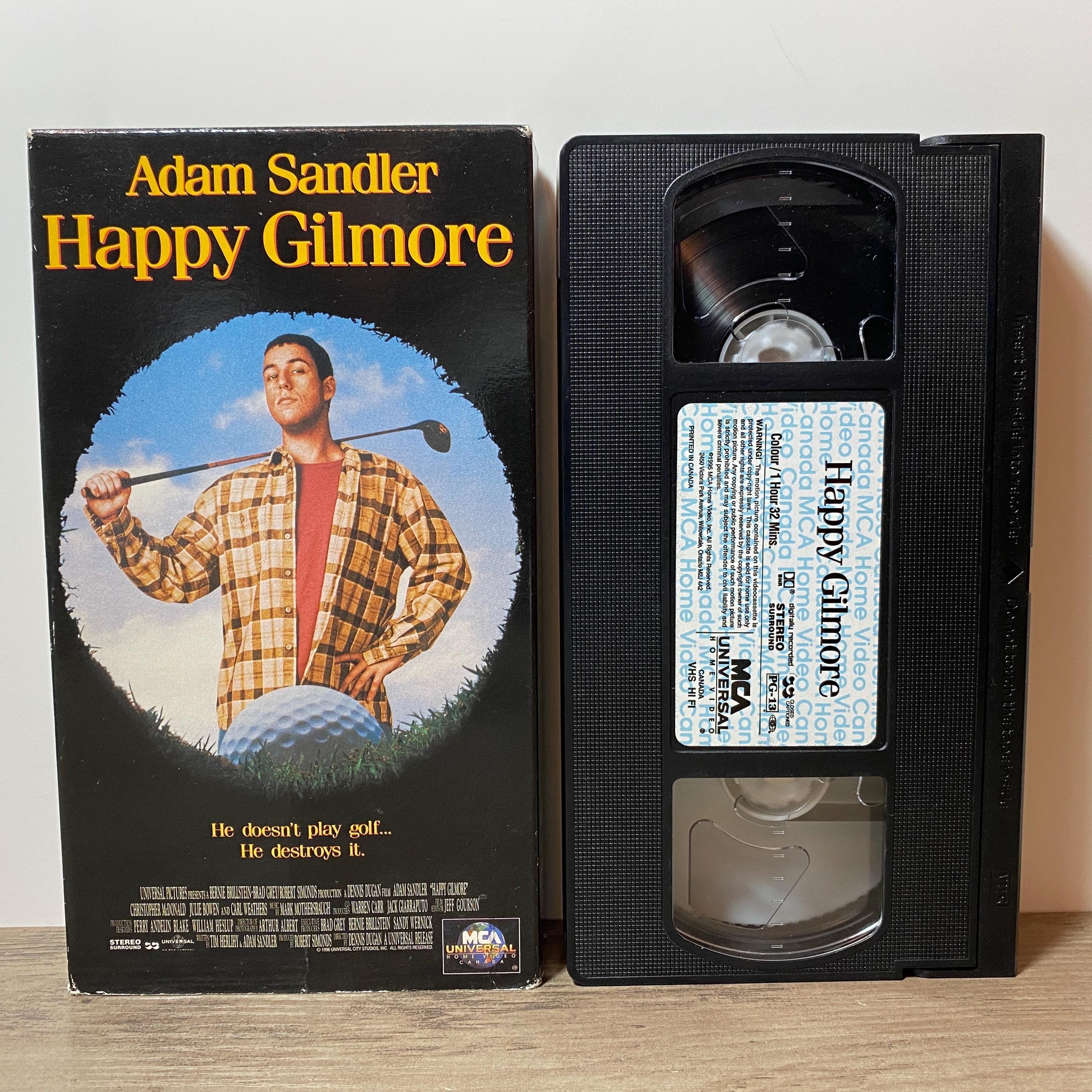Happy Gilmore VHS Video 1996 Adam Sandler Comedy Movie