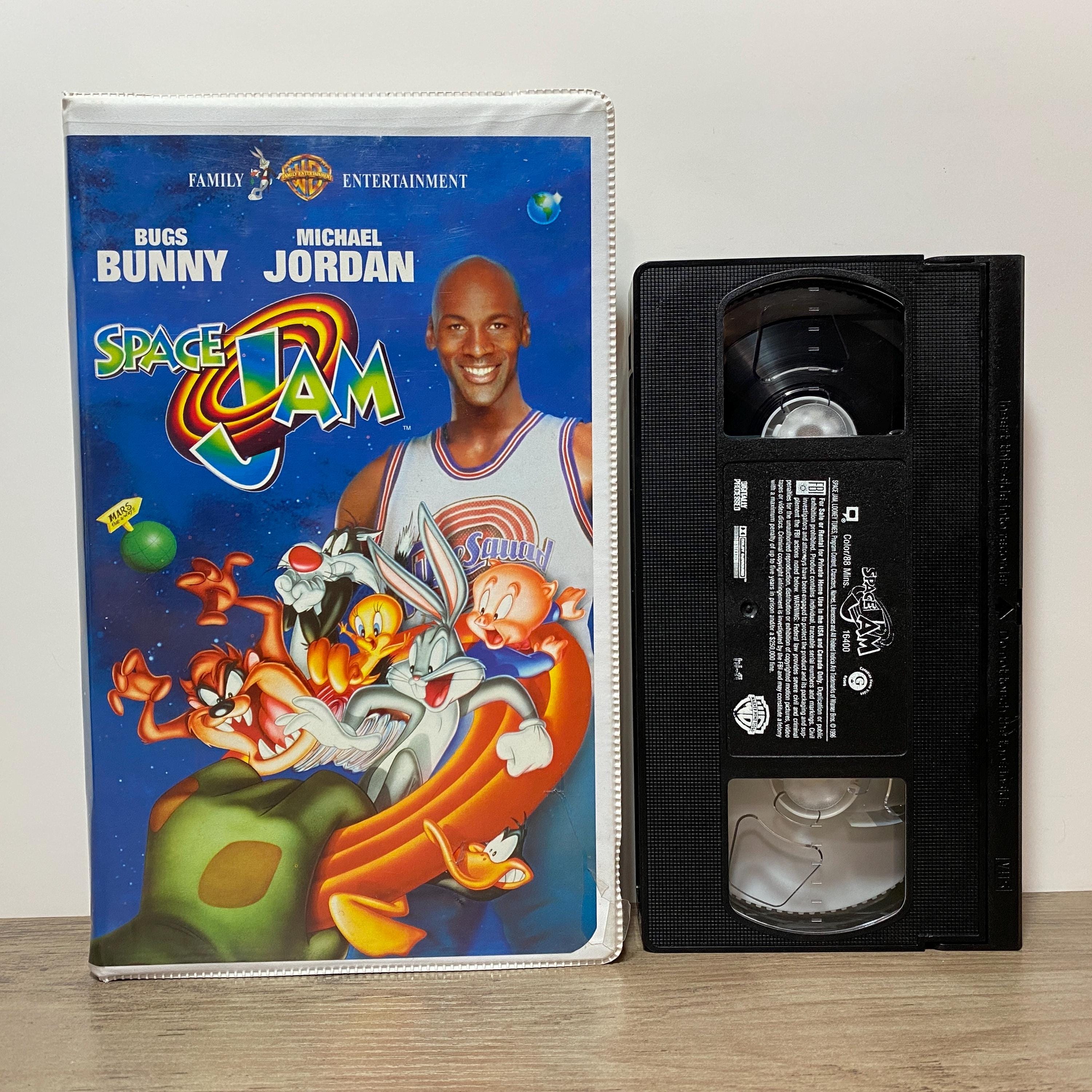 1996 Space Jam VHS Animated Classic Family Childrens Film Movie