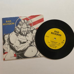 Bad Religion American Jesus 7&quot; Vinyl Record Single 1993