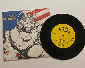 Bad Religion American Jesus 7" Vinyl Record Single 1993