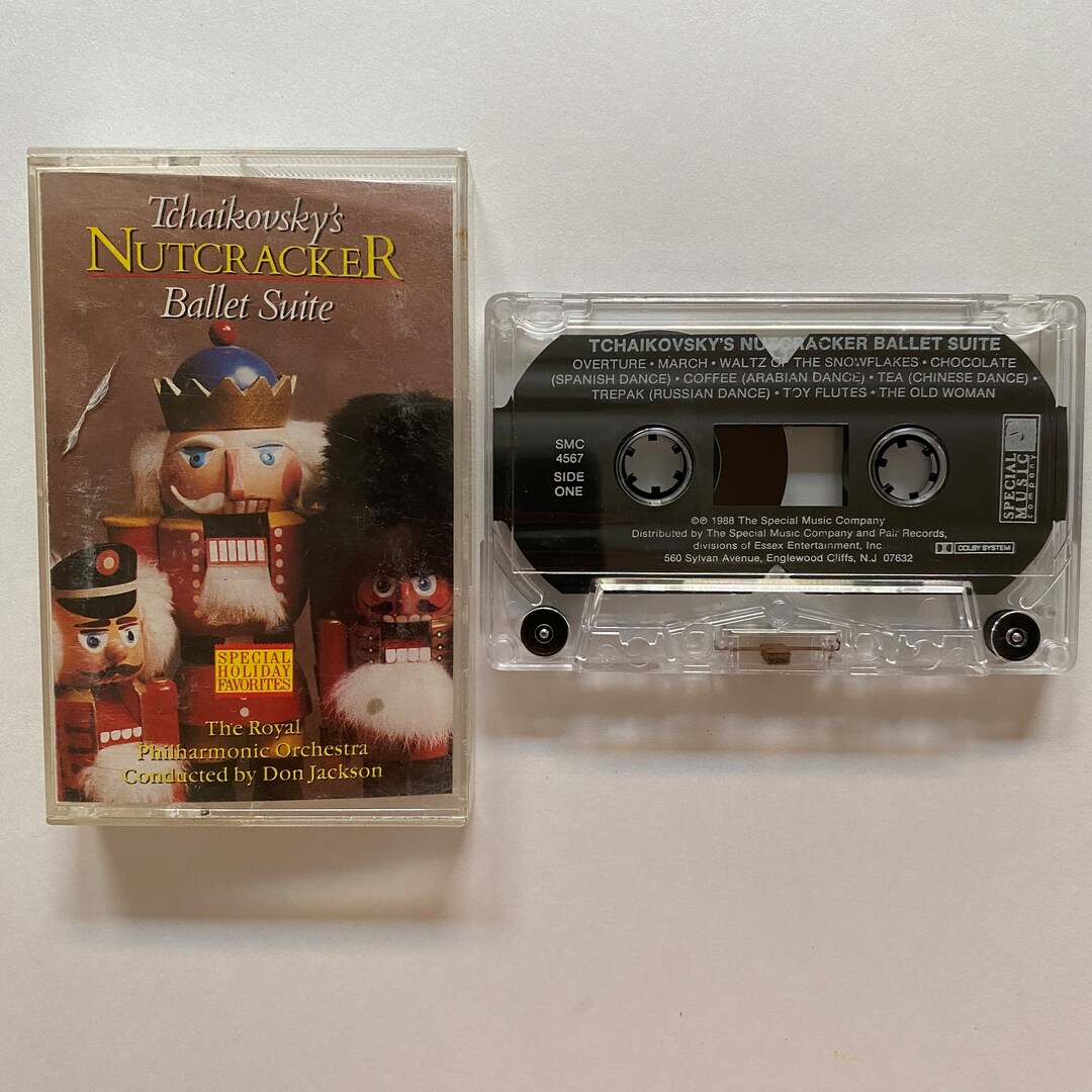 Tchaikovskys the Nutcracker Ballet Suite Cassette Tape 1988 Holiday