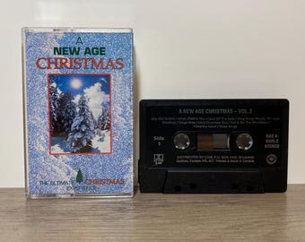 A New Age Christmas Cassette Tape Music Album of Holiday Songs 1992