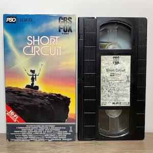 Short Circuit VHS Video 1986 Sci Fi Comedy Movie