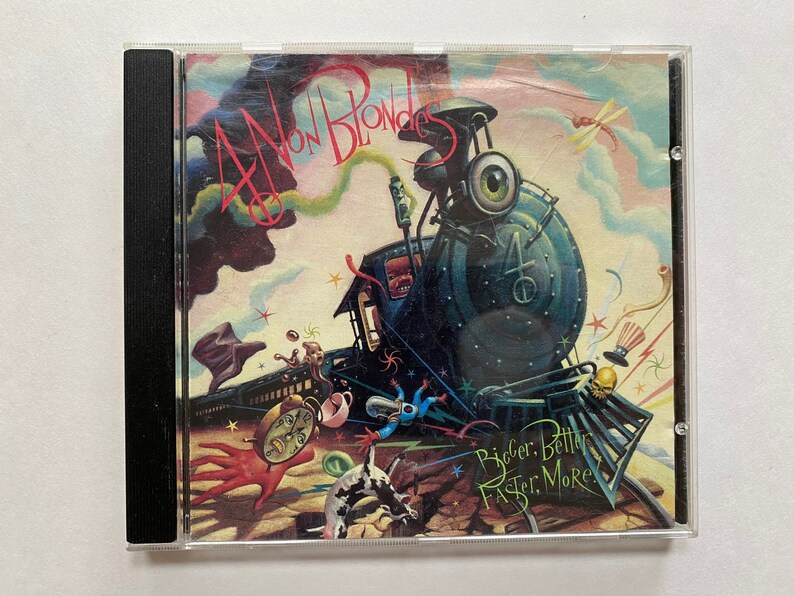 4 Non Blondes Bigger Better Faster More CD 1992 Music Album - Etsy