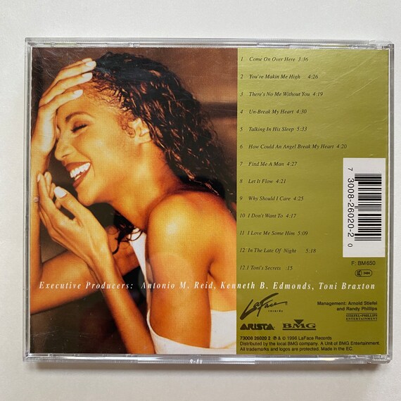 Toni Braxton Secrets Cd Music Album 1996 Soul Dance - Etsy Canada