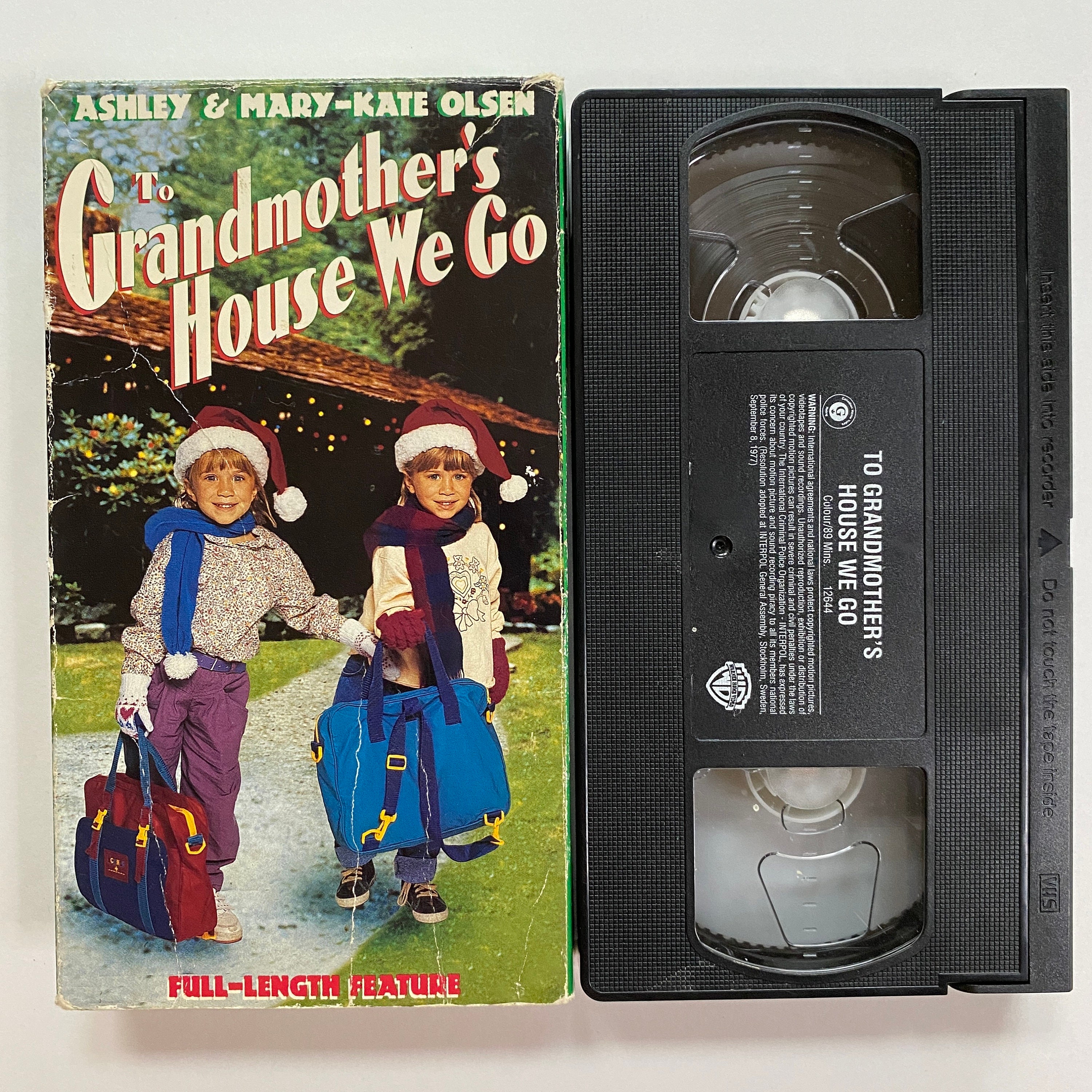 To Grandmothers House We Go VHS Video Christmas Movie with Mary Kate and Ashley Olsen 1992