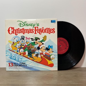 Disneys Christmas Favorites Vinyl Record 12" LP 1970s Childrens Album