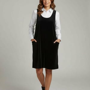 Black Jumper Dress - Etsy Black Jumper Dress - Etsy