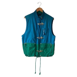 90s Puffer Vest - Etsy