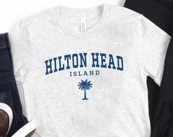 Hilton Head Unisex Shirt Hilton Head Island Shirt Beach Shirt South Carolina Shirt Palmetto Shirt Hilton Head Aesthetics Vintage Gift Shirt