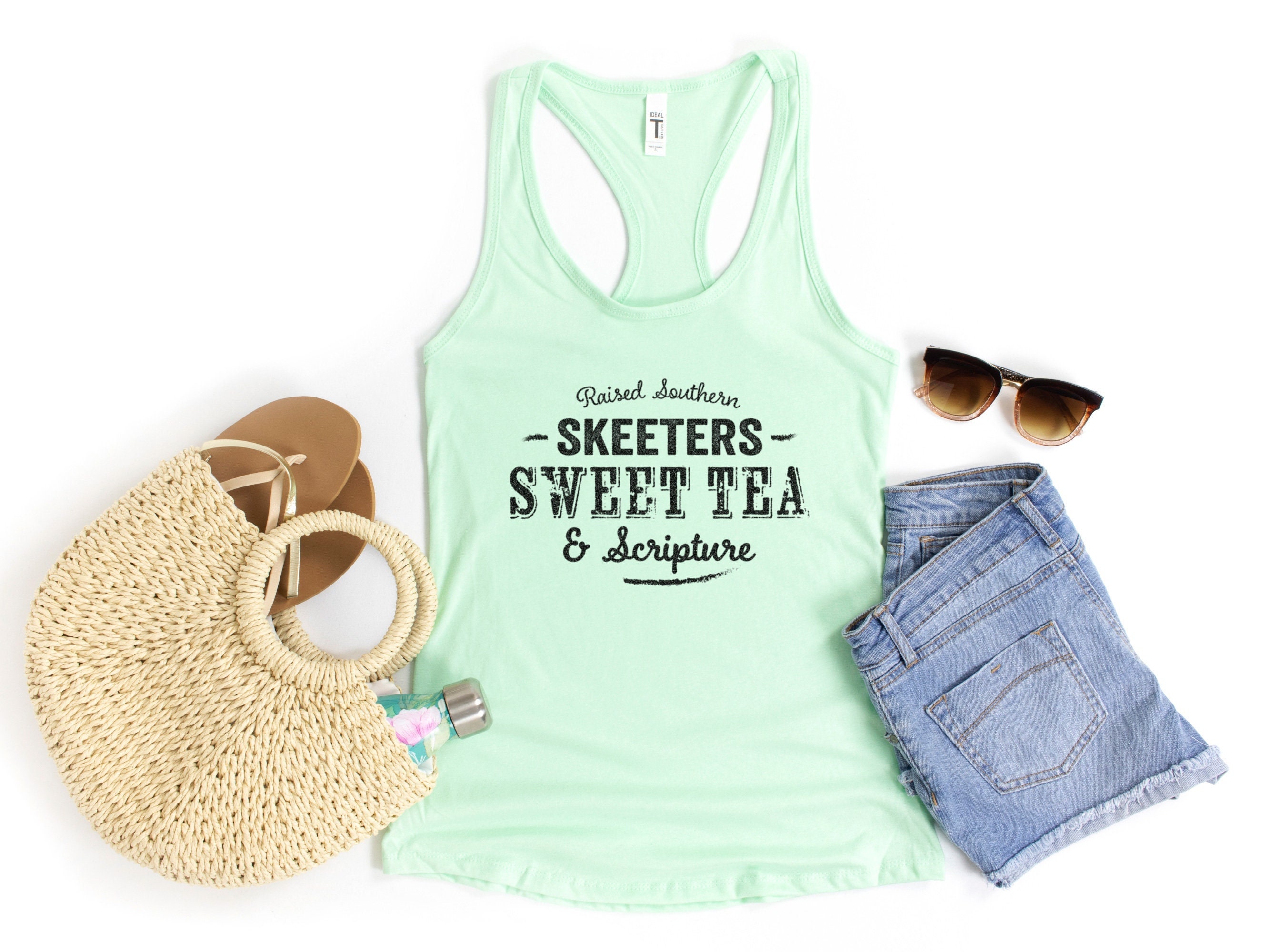 Southern Girl Shirts, Womens Tank Top, Skeeters Sweet Tea