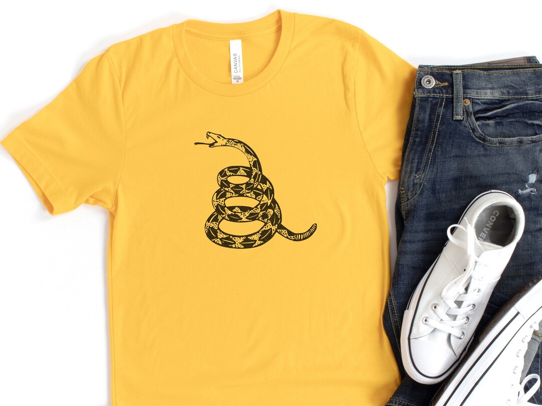Don't Tread on Me Shirt Gadsden Flag 2nd Amendment Unisex T-shirt USA ...