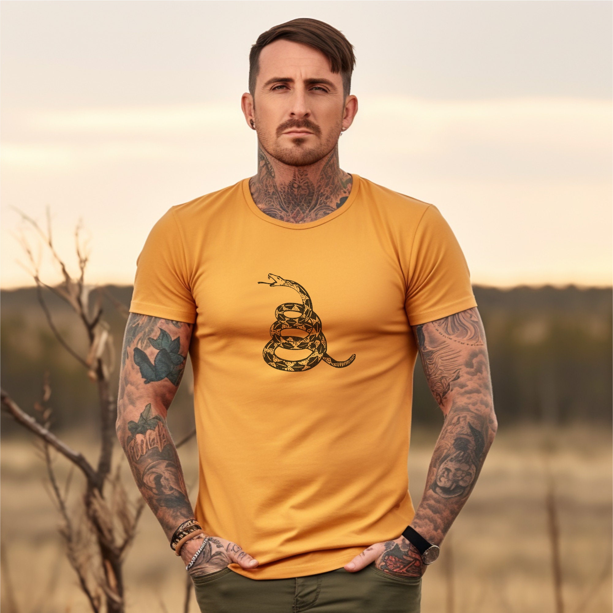 Don't Tread on Me Shirt Gadsden Flag 2nd Amendment Unisex T-shirt USA ...
