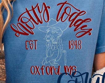 Hotty Toddy Rebels PNG - Rebels PNG - Rebels Cursive Doodle Design PNG - Oxford, Ms