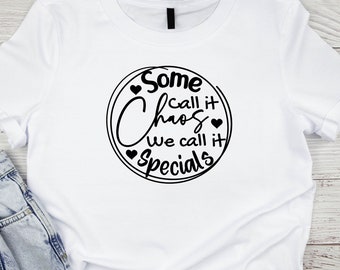 Some Call it Chaos Back to School Shirt, First Day of School Shirt, Teacher Shirt, Teacher Life, Specials Teachers Shirt