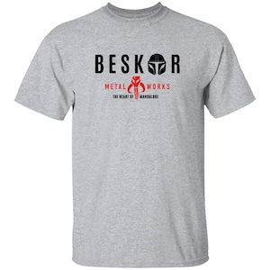 Beskar Meta Works The Heart of Mandalore Tshirt