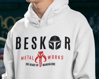 Mandalorian Beskar Heart of Mandalore Hoodie