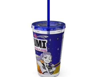 Rumi Ramen Becher mit Strohhalm, 16oz