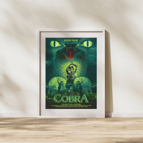 Megan Thee Stallion Poster, Cobra Poster