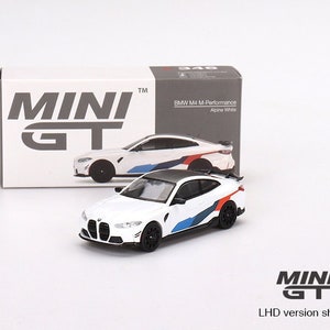 MINI GT LB★WORK BMW M4 White W/M Stripe MINI GT 161 LB WORKS BMW M4 White W/ M Stripe LHD | eBay